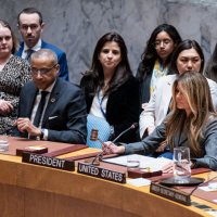 멜라니아 여사, 국가 원수 배우자 최초 안보리 주재