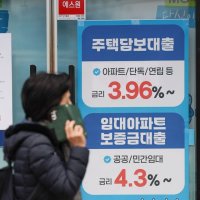 [포토] 주택담보대출 상단 6.5% 돌파