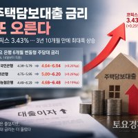 KB국민·우리·NH농협은행 주담대 금리 6%대…대출 줄어도 이자 부담 커진다