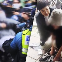 "이딴 게 나라냐" 반출 막던 부정선거 시위대 '대성통곡'