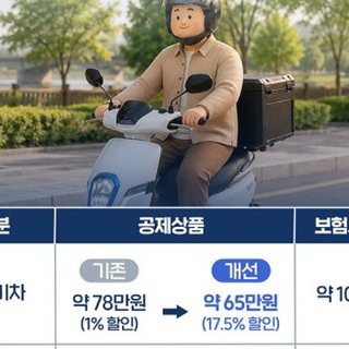 이륜차 전면번호판 장착