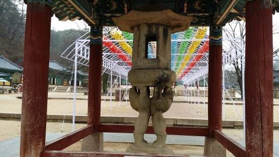 사자 암수도 모르면서...보은 법주사 쌍사자석등