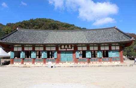 고창 선운사 만세루 보물 지정 예고