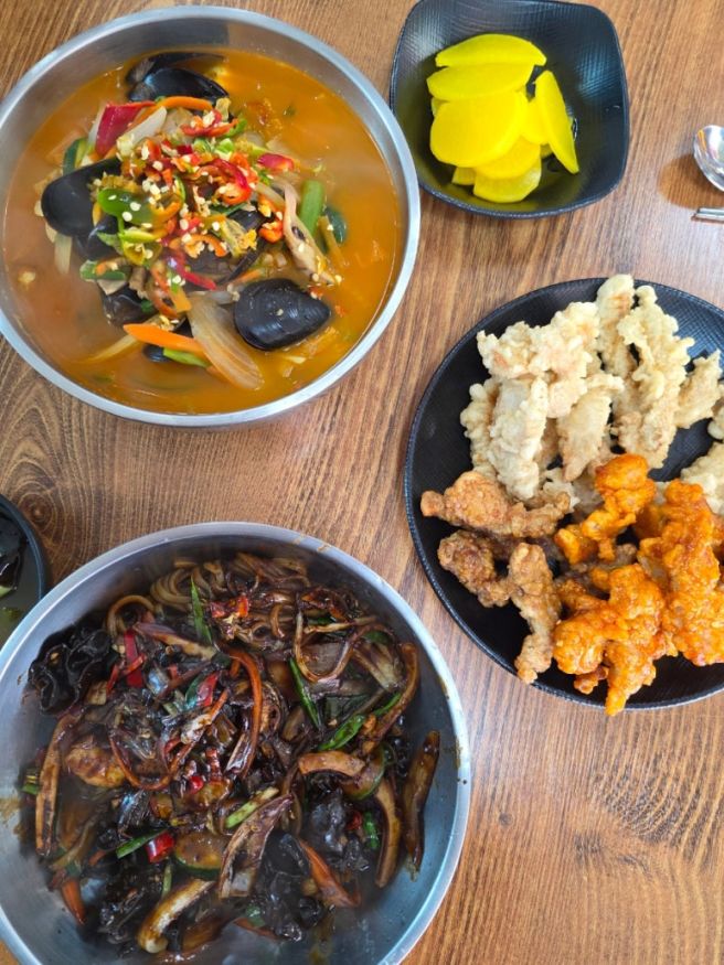 포항 중식맛집 포항 점심맛집 탕수육 3종 무한리필 택전반점