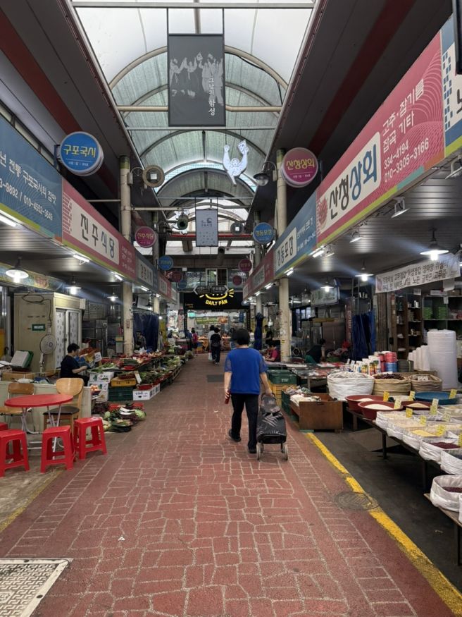 부산 구포시장 맛집 이원화 구포국시
