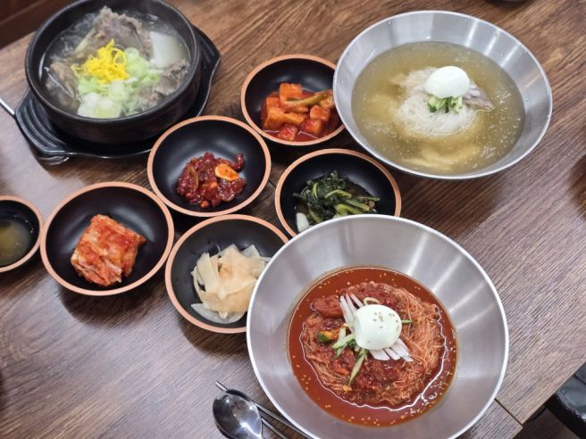 원주 관설동 함흥냉면 맛집 가족외식 판부면옥
