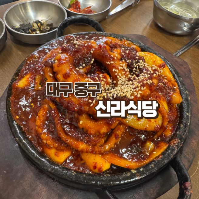 대구 중구 맛집&amp;동성로 맛집 | 신라식당 내돈내산 솔직후기 🐙