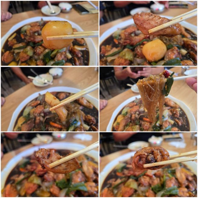 경일대 맛집 가성비 좋은 경산 찜닭 훔친두마리치킨