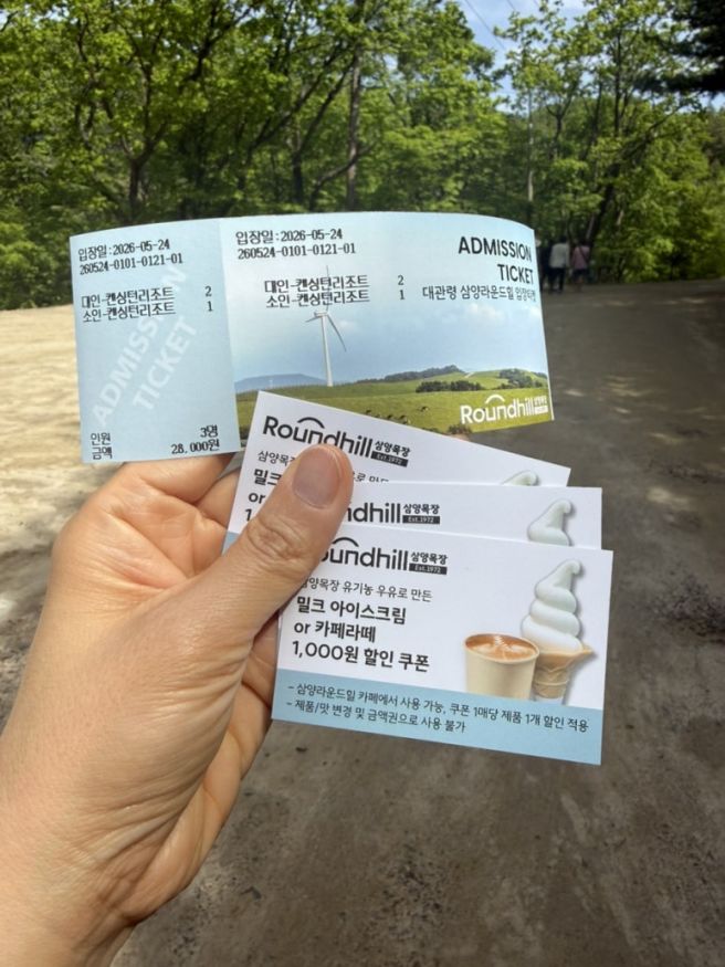 <초3과 평창 2박3일> 삼양라운드힐 / 납작식당 / 내돈내산