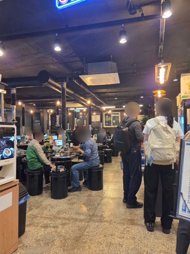 마포 맛집 마포진짜원조최대포 본점, 대흥역 소금구이 돼지갈비 후기