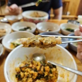 평창 진부면 정갈한 한정식 맛집, 산채비빔밥이 고소한 월정사 근처 '오대산 산촌'