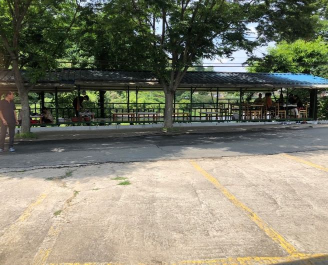 곡성기차마을맛집/참게탕,메기탕:: 경치 좋은 청수산장 가든맛집!