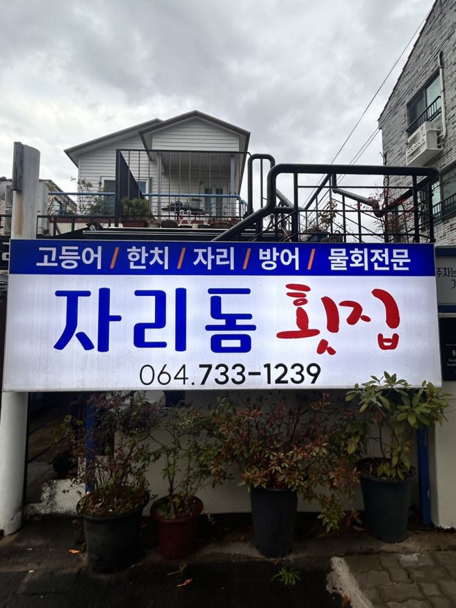 [제주] 서귀포 고등어회 맛집, 자리돔 횟집 탐방기