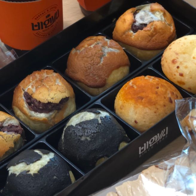 부산 해운대 아침식사 엘시티 맛집 원조전복죽 비엔씨 베이커리