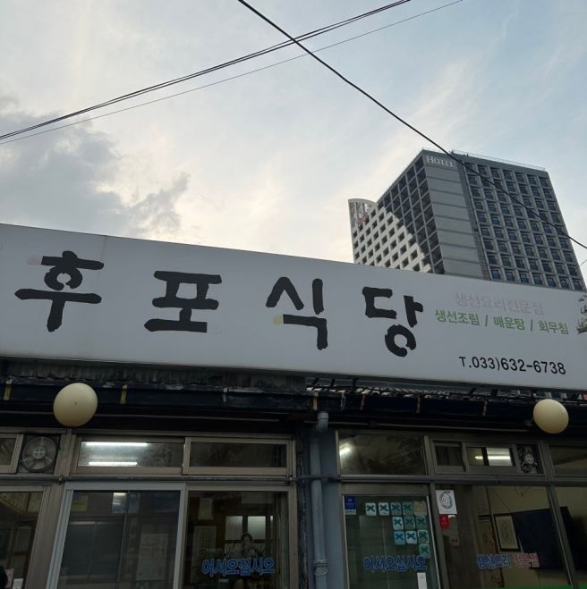 속초 현지인 맛집 후포식당 평일 방문 솔직 후기