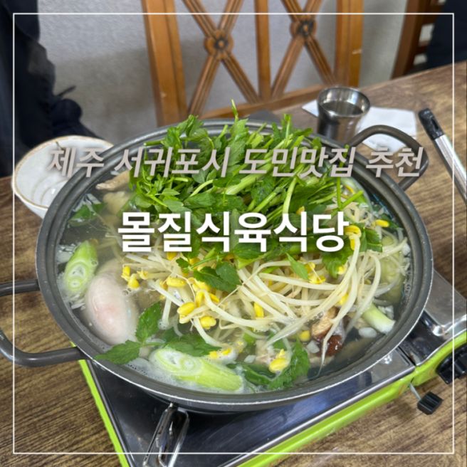 서귀포 짬뽕 복지리 맛집 내돈내산 추천 : 몰질식육식당
