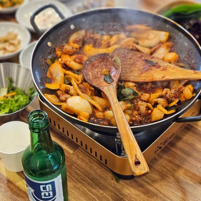 기장맛집 짚불향 가득한 곰장어에 소주한잔 기장종가집곰장어