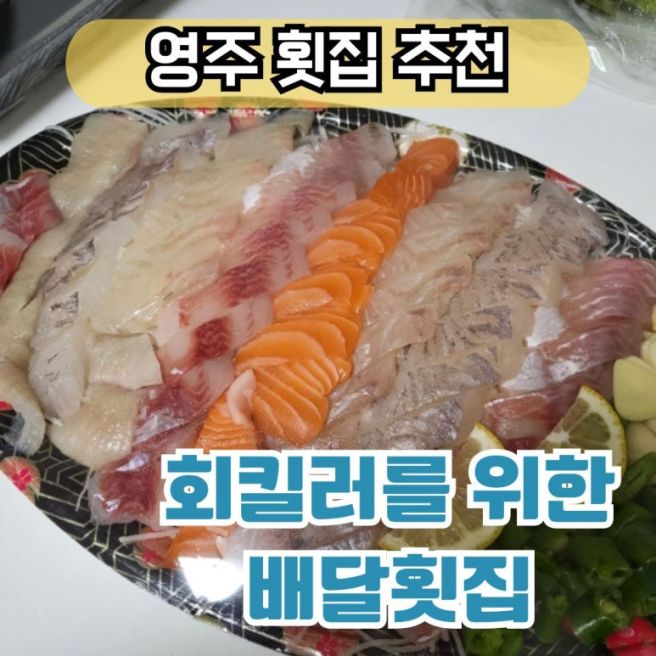 회킬러를 위한 배달횟집 가성비 좋은 영주 횟집 (포장, 홀)