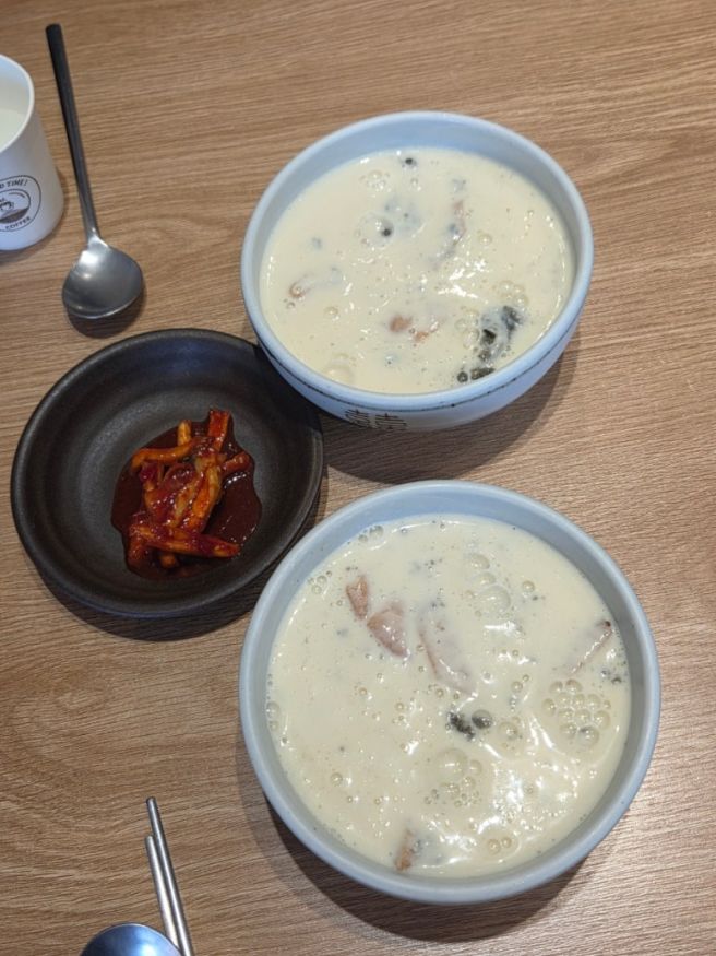 경주 원조콩국 토요일 아침 방문 내돈내산 솔직후기