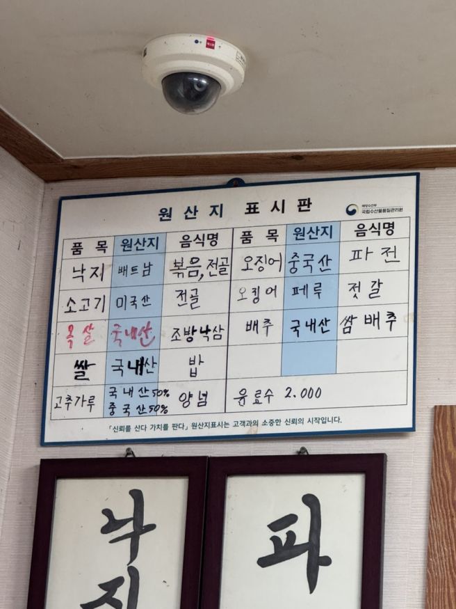 1985년부터 시작된 포항의 현지인 맛집 조방낙지 후기