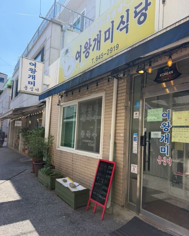 [강릉 중앙시장 맛집] 30년 전통 옹심이 칼국수와 고소함 폭발 콩국수 '여왕개미식당'