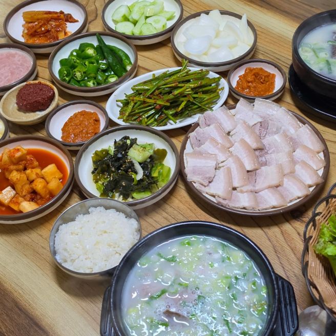 28년 노포 경산 밥집 용산식당, 시장 장날 국밥 1티어 맛집