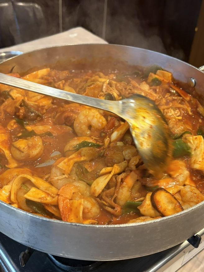 경주 안강 맛집 철판볶음 인상적인 맛집｜외바우 안강본점