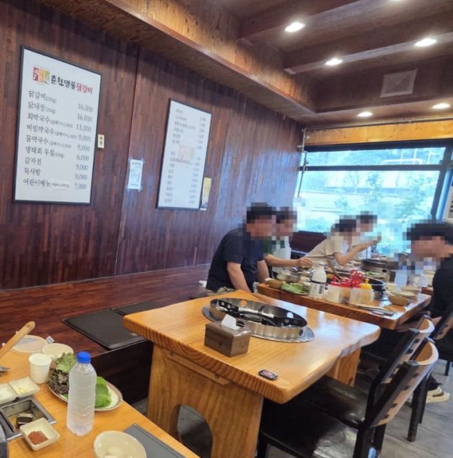 춘천 아기와 가기좋은 블루리본 식당 내돈내산 춘천명물닭갈비