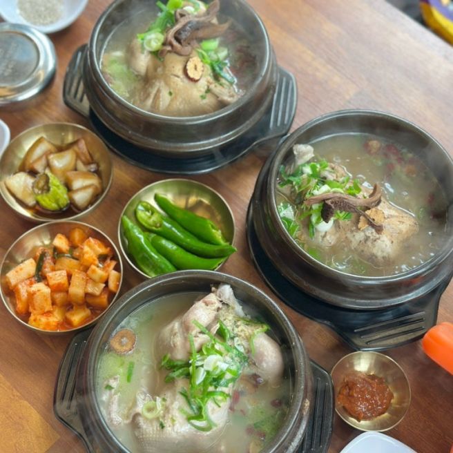 경기광주 용마루삼계 남한산성능이삼계탕 녹두삼계탕 아이랑 방문