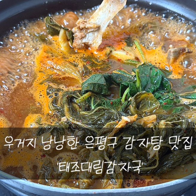 [은평맛집] 노포 스타일의 은평구 감자탕 맛집 태조대림감자국 솔직후기!
