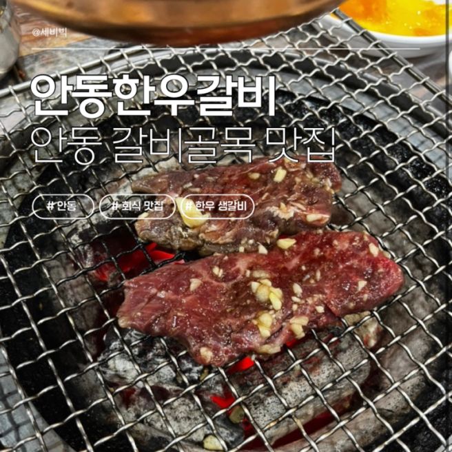 안동한우갈비 안동 갈비골목 방문후기