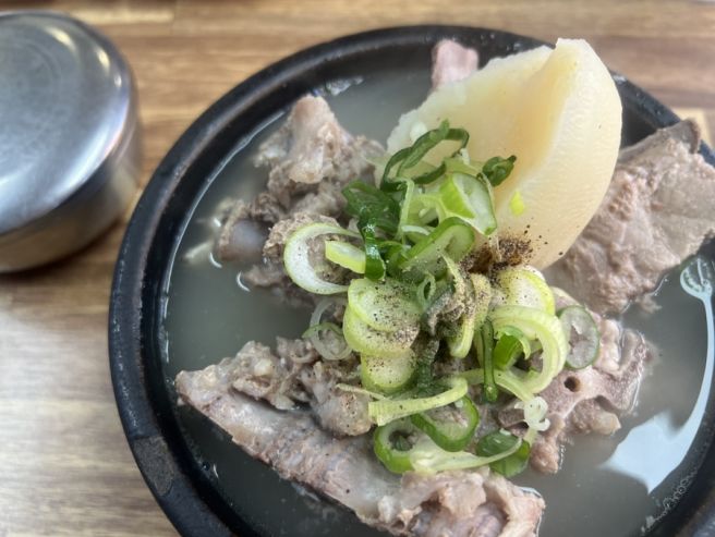 경북 영주 시내 명동감자탕 담백하고 맑은 국물 현지인 맛집