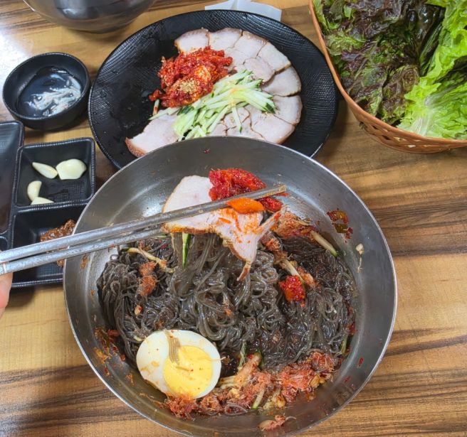 속초 냉면 맛집,낙천회관 30년 전통 홍게 냉면 먹고 온 후기