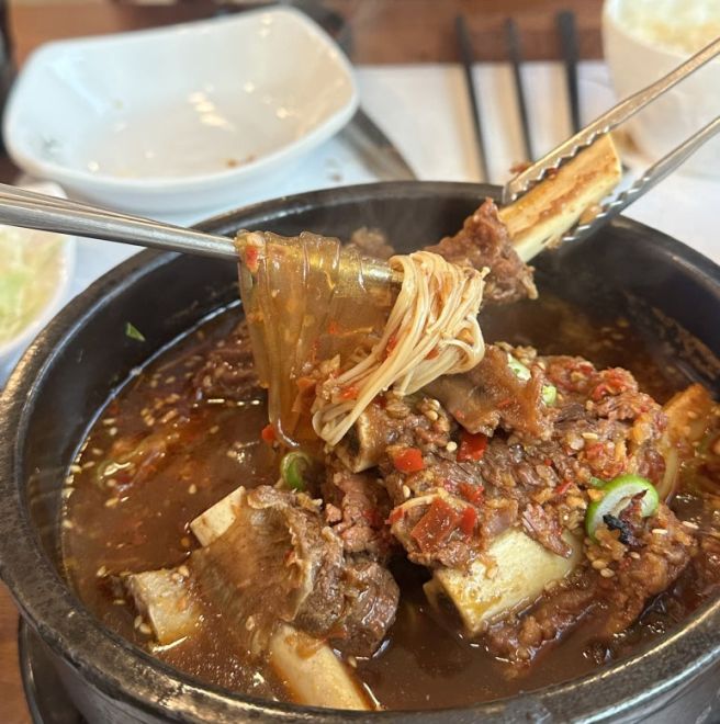 [구미 홍갈비찜 금오본점] 건강하게 맛있는 구미역 근처 소갈비찜 내돈내산 후기❣️ (유튜버 만리 다녀감)