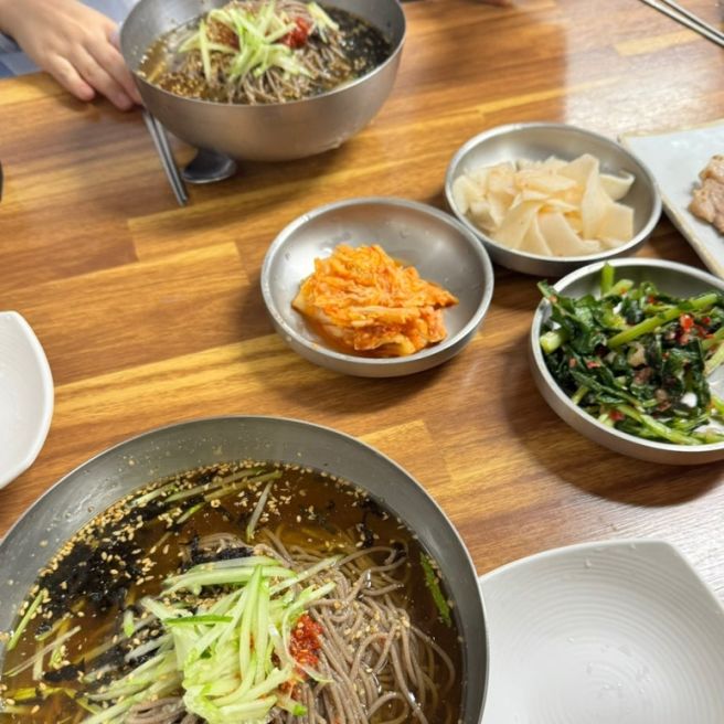 평창 허영만의 식객 맛집 봉평 현대막국수 순메밀국수 수육 솔직후기