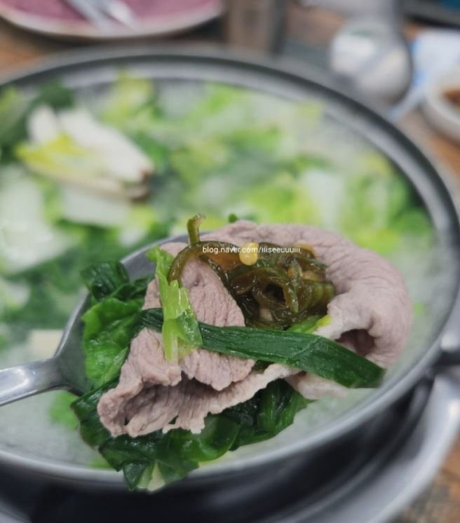 서귀포 오리샤브 오리탕 맛집: 삼강식당 제주 본점