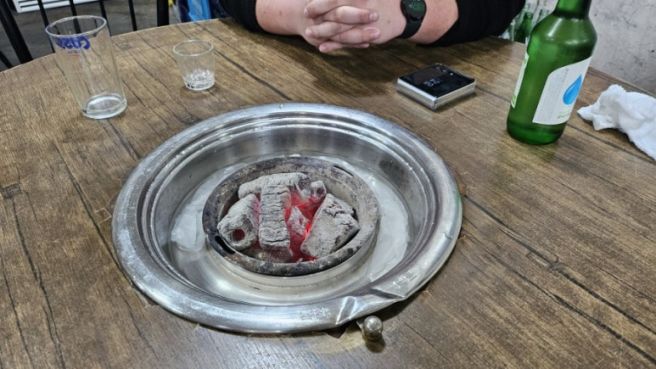 대구 신암동, 경북대 정문 밑반찬도 맛있는 부자숯불막창곰장어아나고