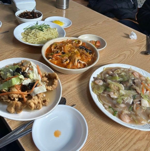 🍜 군산 영화 촬영지 / 군산 짬뽕거리 / 3대 짬뽕 물짜장 맛집 [빈해원]