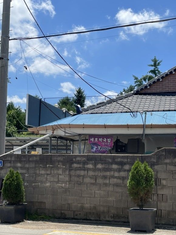 [내돈내산 맛집리뷰] 전남 광주 광산구 명화동 명화식육식당 애호박국밥 양 실화냐 절반도 못먹은 후기