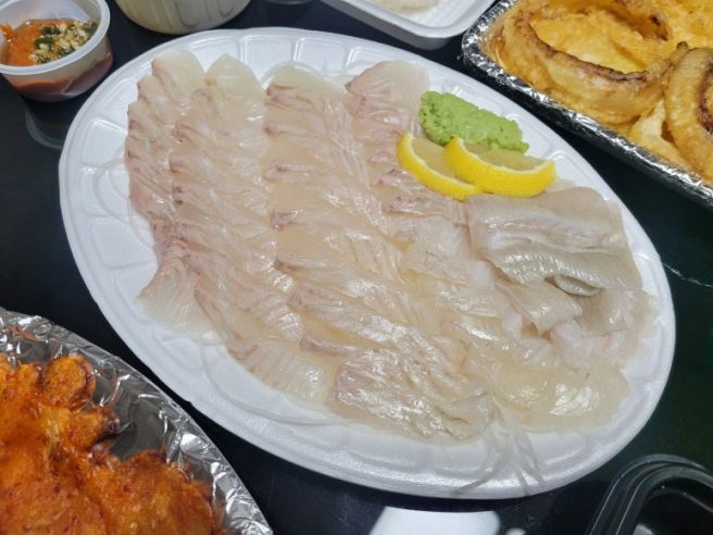 경산 압량 신대부적 횟집 추천, 온나횟집