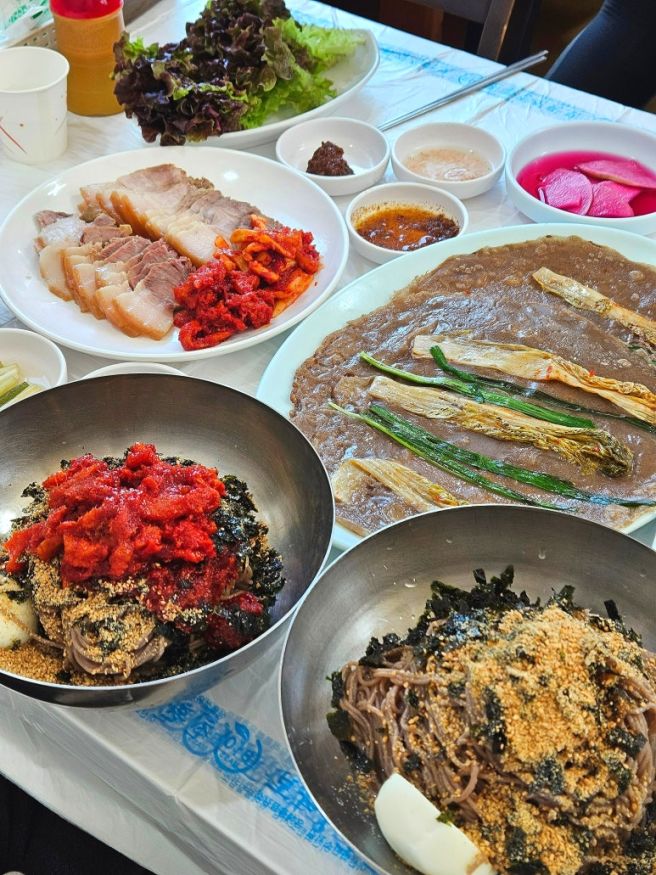 강릉 막국수 맛집 삼교리원조동치미막국수 동치미 육수