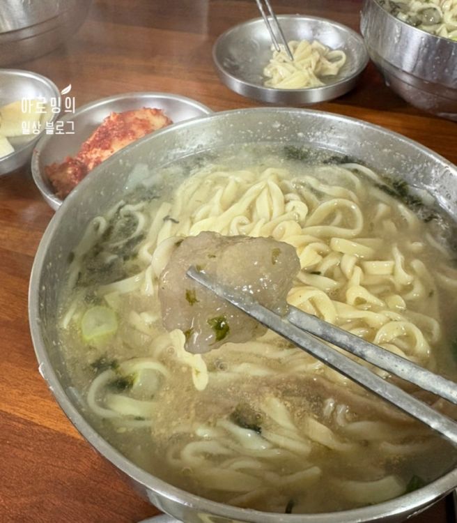 강릉 포남사골옹심이 양이엄청나게 많았던 옹심이 칼국수 식당후기
