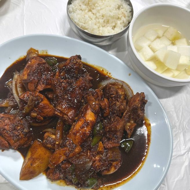 [경산 노포맛집 / 경산 찜닭 맛집] " 포항통닭 " |내돈내산|