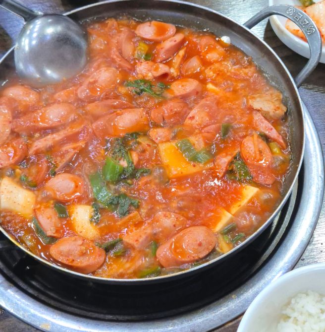 동두천 맛집 호수식당 본점 웨이팅 없이 부대찌개 먹기