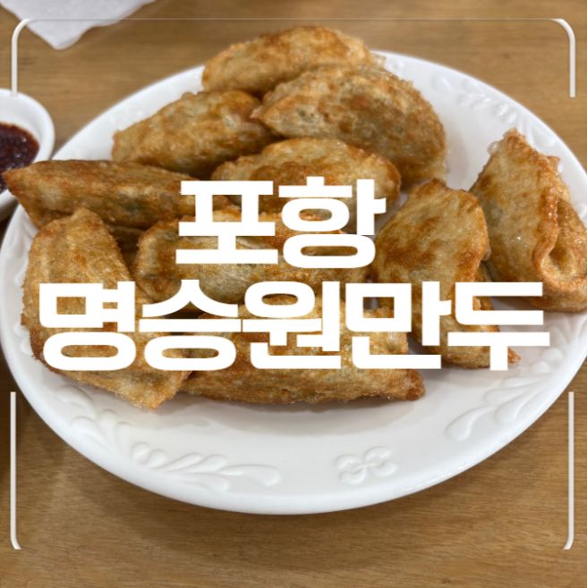 [포항 맛집] 명승원 만두– 군만두와 쫄면 솔직 리뷰