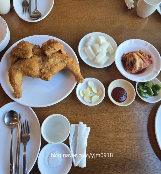 청주 남문로 백년가게 맛집 청송통닭 내돈내산 후기