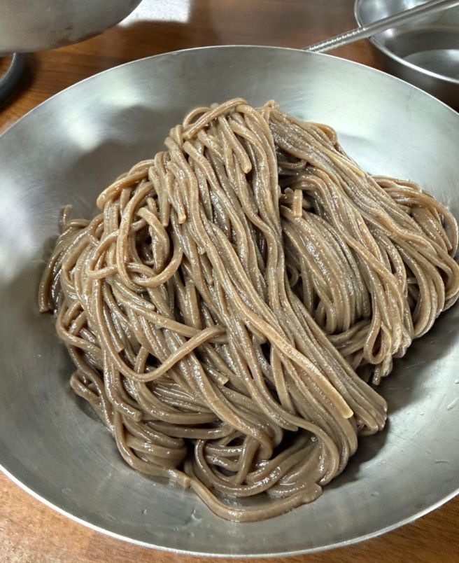 전주 소바 맛집 메르밀진미집 본점 데프콘 메밀 노포