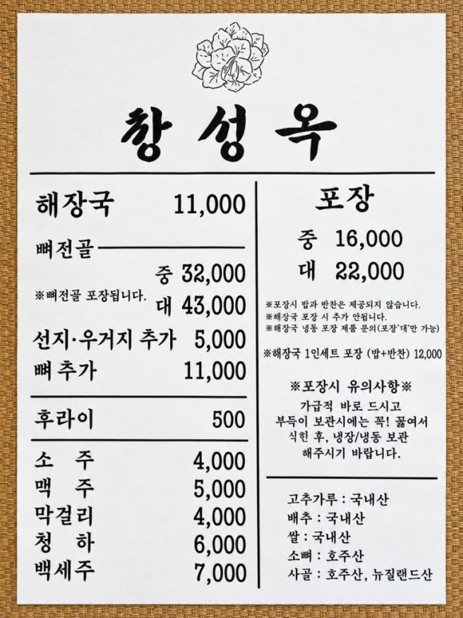 서울 3대 해장국 용산 맛집 창성옥, 용문시장 노포 뼈해장국과 아롱사태 수육