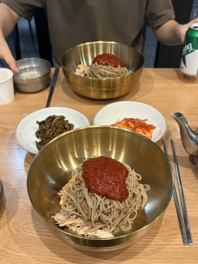 을지로4가맛집 산골막국수 서울 여행 중 남자친구와 다녀온 막국수 맛집
