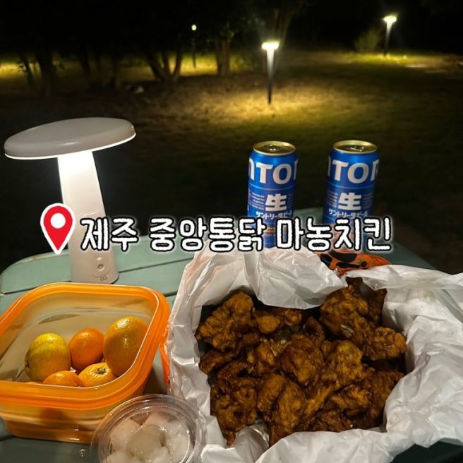 서귀포 올레시장 치킨 추천 | 중앙통닭(마농치킨) 건너편 친절한 편의점 추천